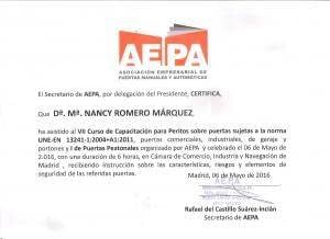 Puertas Automáticas Ecoman acude al último curso de normativa de puertas automáticas