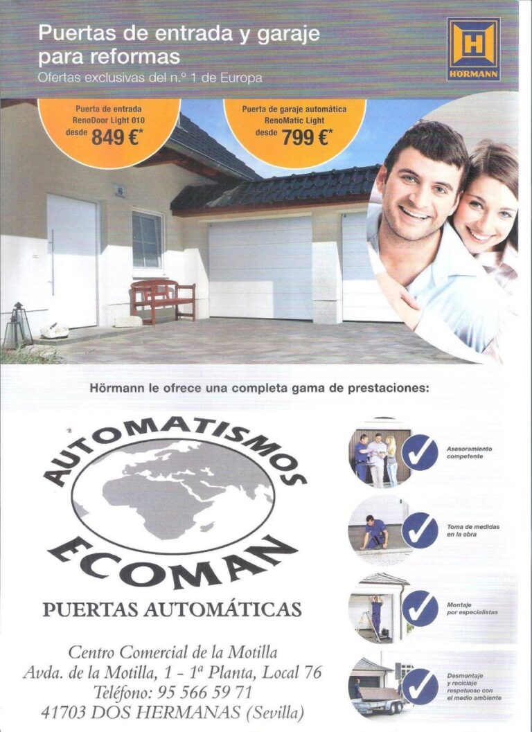 Hörmann -Promoción Europea 2016